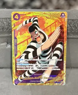 One Piece Card Game Mr.2.Bon.Kurei (Bentham) (Reprint) EB01-061 PRB02 English - Image 1
