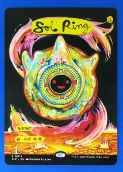 MtG SOL RING Secret Lair Encyclopedia Single Card Magic In Hand 0019 RARE - Image 1
