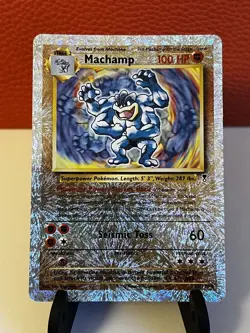 Machamp Legendary Collection Reverse Holo Pokemon Card 15/110 - NM - Image 1
