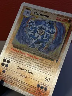 Machamp Legendary Collection Reverse Holo Pokemon Card 15/110 - NM - Image 3