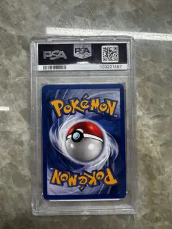 Mewtwo Base Set 2 Holographic 10/102 Pokemon Card PSA 6 - Image 2