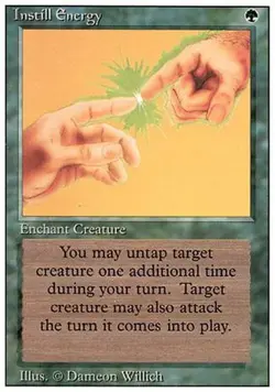 Instill Energy ~ Revised [ Excellent ] [ Magic MTG ] - Image 1