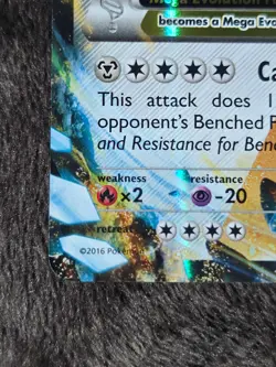 Mega Steelix EX 68/114 Steam Siege Ultra Rare Holo Pokemon Card NM - Image 2