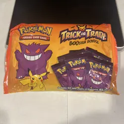 Nintendo Pokemon TCG BOOster Trick Or Trade Trading Card Game - 120 Cards 820650850783 - Image 1