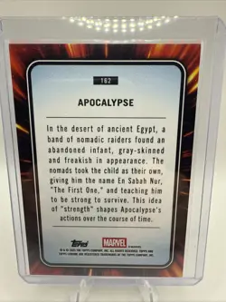 Marvel Card Apocalypse 162 Black Web /399 Topps Chrome 2025 [NM] - Image 2