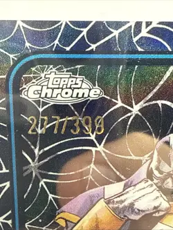 Marvel Card Apocalypse 162 Black Web /399 Topps Chrome 2025 [NM] - Image 3