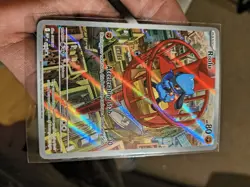 Pokemon TCG Riolu Black Star Promo #010 Full Art Holo Illustration Card NM - Image 2