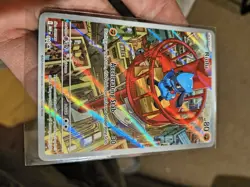 Pokemon TCG Riolu Black Star Promo #010 Full Art Holo Illustration Card NM - Image 3