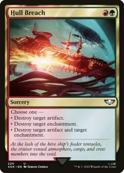 Hull Breach - Surge Foil Warhammer 40,000 LP MTG - Image 1