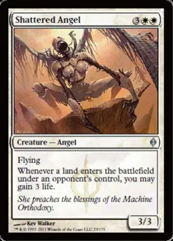 Shattered Angel - New Phyrexia #23/175 MTG Magic The Gathering - Image 1
