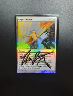 Angel's Grace Modern Masters Foil Artist Signed MTG EDH Magic - Image 1