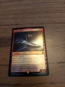 RMS Titanic Universes Beyond: Doctor Who Foil - Image 1