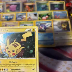 Pikachu Holo Rare Promo Pokemon Card HGSS03 - Image 4