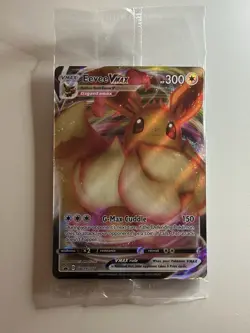 Pokemon Shining Fates Eevee VMAX GigaMax Full Art Promo SWSH087 SEALED - Image 1