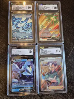Pokemon CGC Graded Card Lot 4 Slabs - Image 1