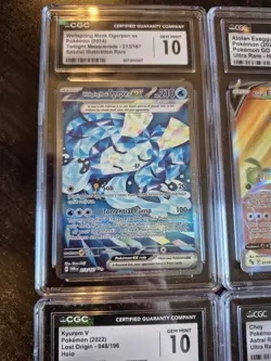 Pokemon CGC Graded Card Lot 4 Slabs - Image 2
