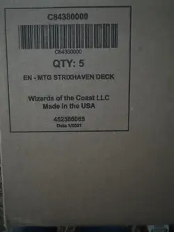 MTG Magic Strixhaven Commander 2021 Set of 5 Commander Decks Factory Sealed Case - Image 1