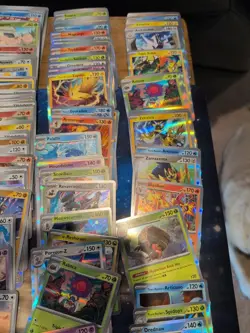Lot Of 324 Pokemon Cards, Ex, Holo, Reverse Holo, Bulk, Poke Ball - Image 4