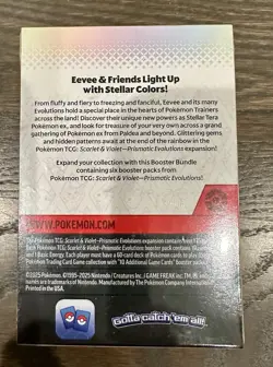 POKEMON TCG PRISMATIC EVOLUTIONS BOOSTER BUNDLE BRAND NEW SEALED + FLAREON CARD - Image 4