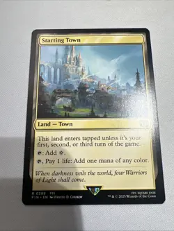 Starting Town Final Fantasy Regular NM - Image 1