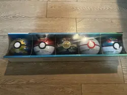 Pokemon Costco Pokeball Tin 5 Pack TCG 2022 - Image 1