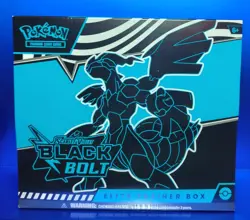 ⚡❄ Pokemon TCG S&V Black Bolt Factory Sealed Elite Trainer (1) Box ETB #120 - Image 1