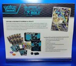 ⚡❄ Pokemon TCG S&V Black Bolt Factory Sealed Elite Trainer (1) Box ETB #120 - Image 2