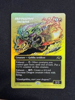 Draconautics Engineer (FIRST PLACE FOIL) - Aetherdrift (Magic the Gathering) - Image 1