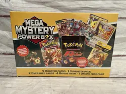 NEW! POKEMON 2025 MEGA MYSTERY POWER BOX MEIJER EXCLUSIVE - SEALED - Image 1
