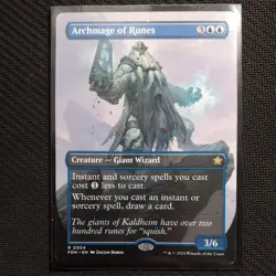 Archmage of Runes - MTG - Borderless - Image 1