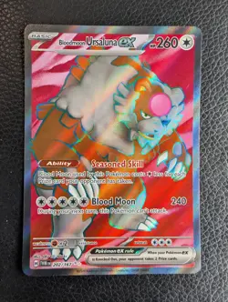 Bloodmoon Ursaluna ex - 202/167 Twilight Masquerade (Pokemon) Ultra Rare - Image 1