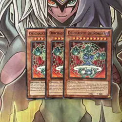 GLD4-EN029 x3 Orichalcos Shunoros Common Excellent Condition Yugioh - Image 1