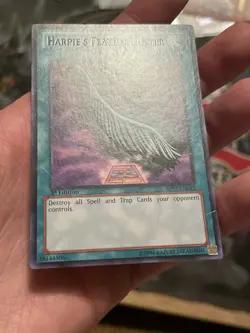 1X HARPIE'S FEATHER DUSTER - BP01-EN035 - 1ST/UNLIMITED - RARE - YUGIOH - Image 4