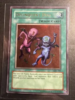 Yu-Gi-Oh! TCG Delinquent Duo Magic Ruler MRL-039 Unlimited Ultra Rare LP - Image 1