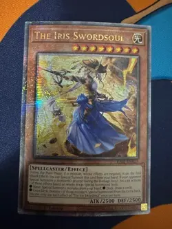 The Iris Swordsoul RA01-EN023 Quarter Century Secret Rare NM-M 1st Edition - Image 1