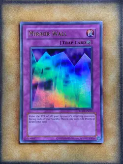 Yugioh Mirror Wall RP02-EN007 Ultra Rare 2025 Print NM - Image 1