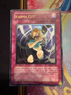 Karma Cut (UTR) SOI-EN053 Shadow of Infinity 1st Edition Ultimate - Image 1
