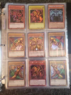 Yugioh Binder Collection All Holofoil Exodia Jinzo Blue Eyes Dark Magician Gods+ - Image 1