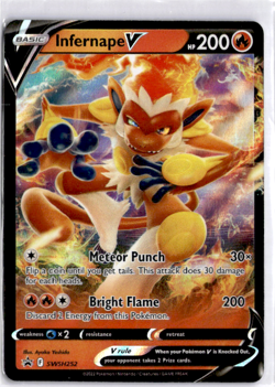 Infernape V - Promo Holo SWSH: Sword & Shield Promo Cards SWSH252 NM - Image 1