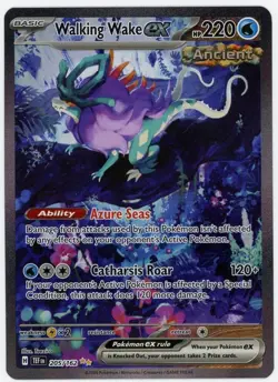 Walking Wake EX Special Illustration Rare 2024 Temporal Forces Holo Pokemon Card - Image 1