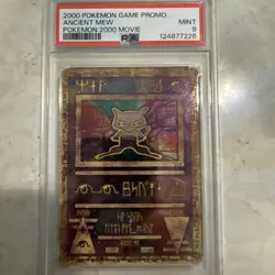 PSA 9!!! 2000 ANCIENT MEW POKEMON MOVIE PROMO CARD!! PSA 9 GEM MINT CONDITION!! - Image 3