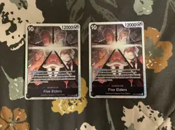 Five Elders x2 OP13-082 SR Carrying on His Will - ONE PIECE Card Game English - Image 1