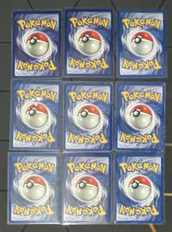 Pokemon Vintage Card Lot 40+ Cards Base Set WOTC Common Uncommons - Image 3