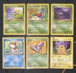 Pokemon Vintage Card Lot 40+ Cards Base Set WOTC Common Uncommons - Image 4