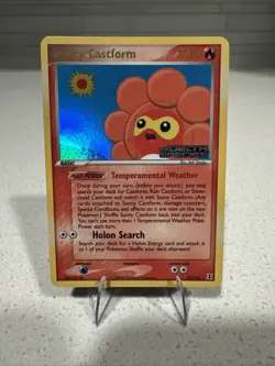 Pokemon Card TCG Sunny Castform 31/113 Delta Species Reverse Holo Stamped - Image 1