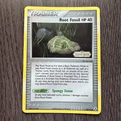 Root Fossil 80/92 Legend Maker Reverse Holo Stamped NM Pokemon Card TCG - Image 1