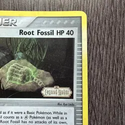 Root Fossil 80/92 Legend Maker Reverse Holo Stamped NM Pokemon Card TCG - Image 3