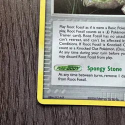 Root Fossil 80/92 Legend Maker Reverse Holo Stamped NM Pokemon Card TCG - Image 4