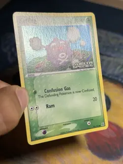 Koffing 72/113 2005 EX Delta Species Pokemon Card Reverse Holo Foil Stamped Card - Image 5