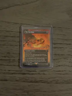 The ONE Ring #451 - MTG Magic The Gathering Borderless FOIL - Near Mint Promo - Image 3